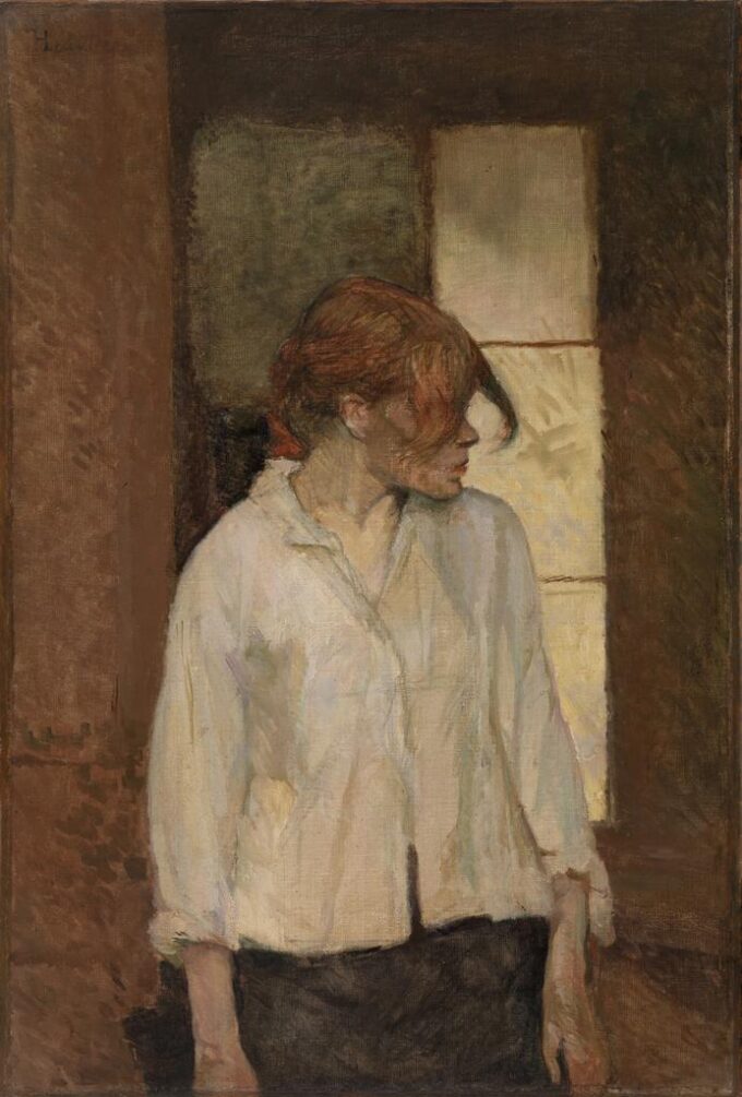 In Montrouge, Rosa the Red - Toulouse Lautrec