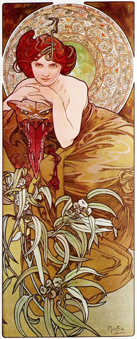 Gemstones: Emerald - Mucha