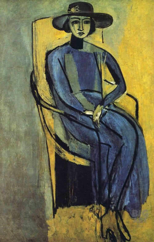 Portrait de Greta Prozor - Matisse - Reproductions de tableaux et peintures haut de gamme