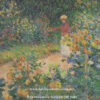 Tableau le jardin de Claude Monet - Reproductions de tableaux et peintures haut de gamme