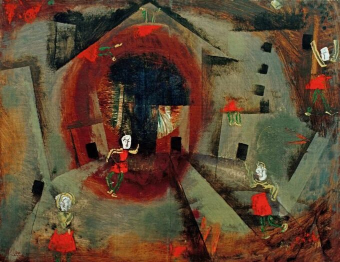 Dance of the Red Tunics - Paul Klee