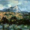 Montagne Sainte Victoire (1904-1906) - Paul Cézanne - Reproductions de tableaux et peintures haut de gamme