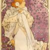 La Dame aux camélias - Mucha - Reproductions de tableaux et peintures haut de gamme