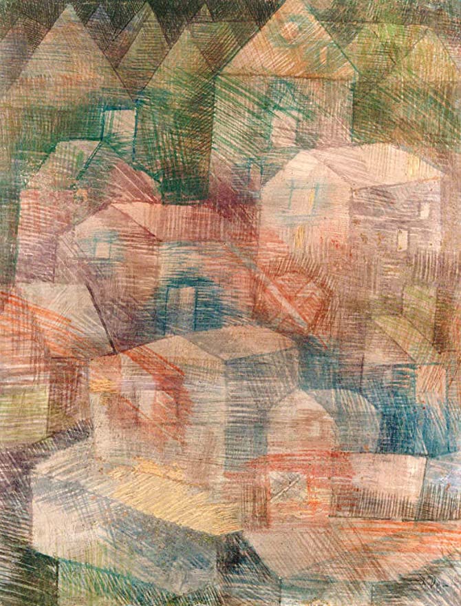 The Last Village in the Valley Ph - Paul Klee