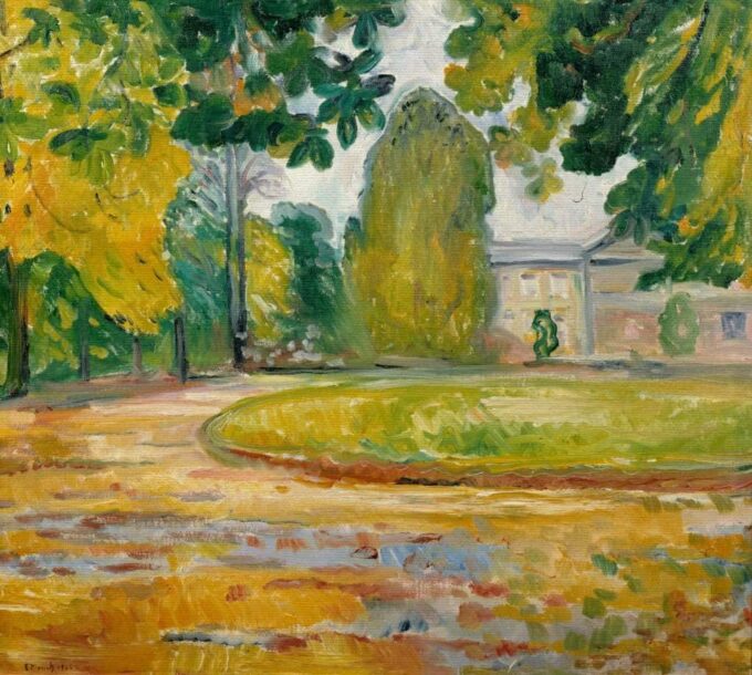 Park in Kösen - Edvard Munch