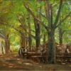 Une brasserie de campagne, Brannenburg, Bavière - Max Liebermann - Reproductions de tableaux et peintures haut de gamme