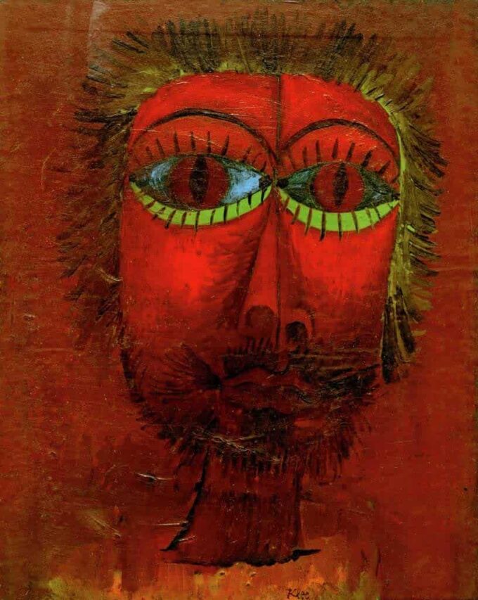 Head of a Famous Thief - Paul Klee