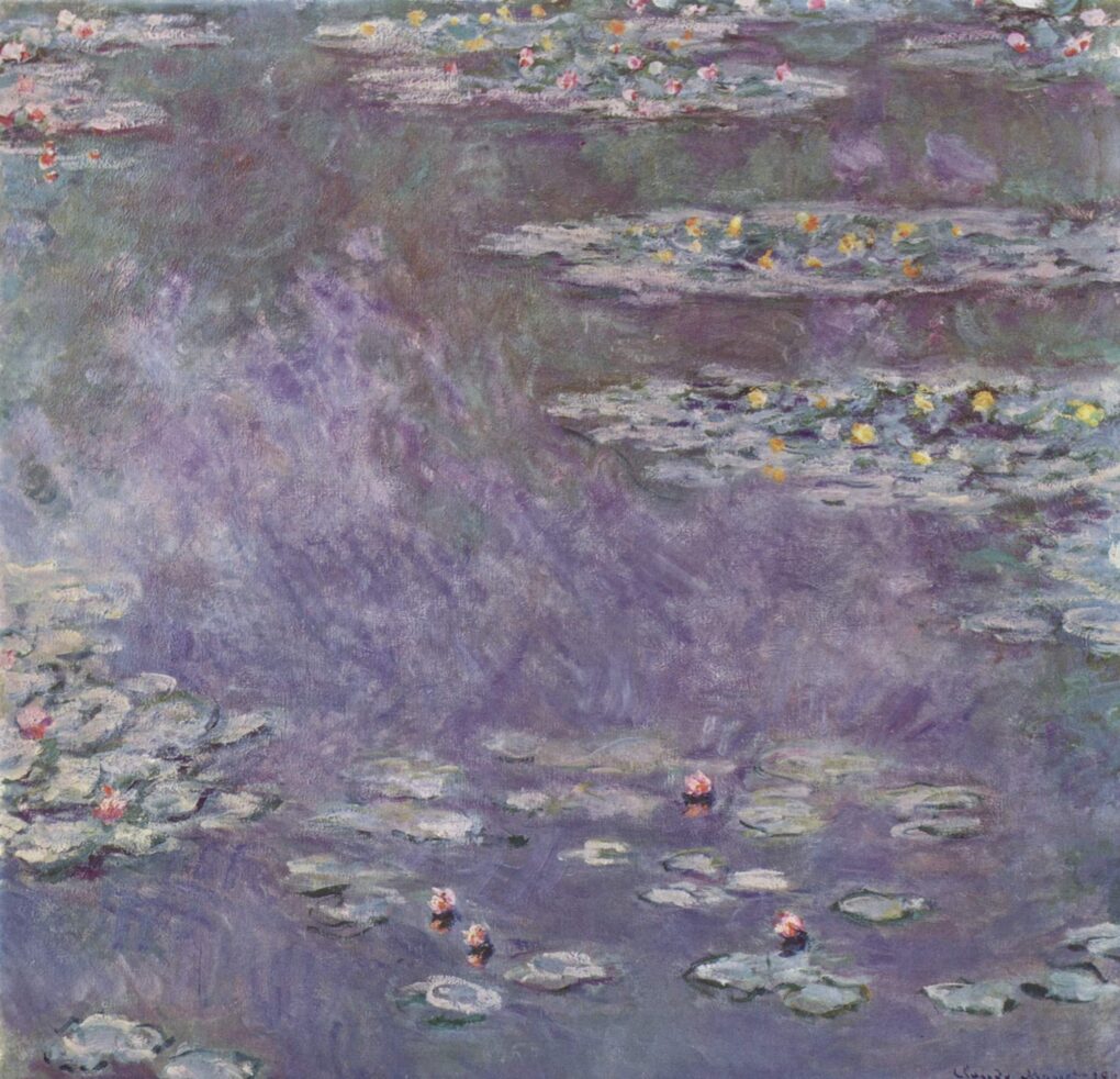 Étang de nénuphars - Claude Monet - Reproductions de tableaux et peintures haut de gamme