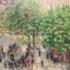 Place du théatre à Paris - Camille Pissarro - Reproductions de tableaux et peintures haut de gamme