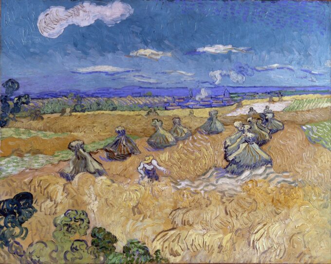 Wheat Field 1890 - Van Gogh