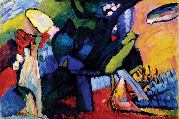 Improvisation 4 - Vassily Kandinsky - Reproductions de tableaux et peintures haut de gamme