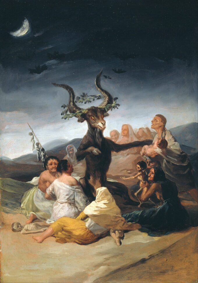 The Witches' Sabbath - Francisco de Goya