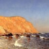 Clay Bluffs sur le No Man's Land - Sanford Robinson Gifford - Reproductions de tableaux et peintures haut de gamme