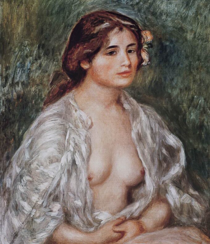 Semi-Nude Woman - Pierre-Auguste Renoir