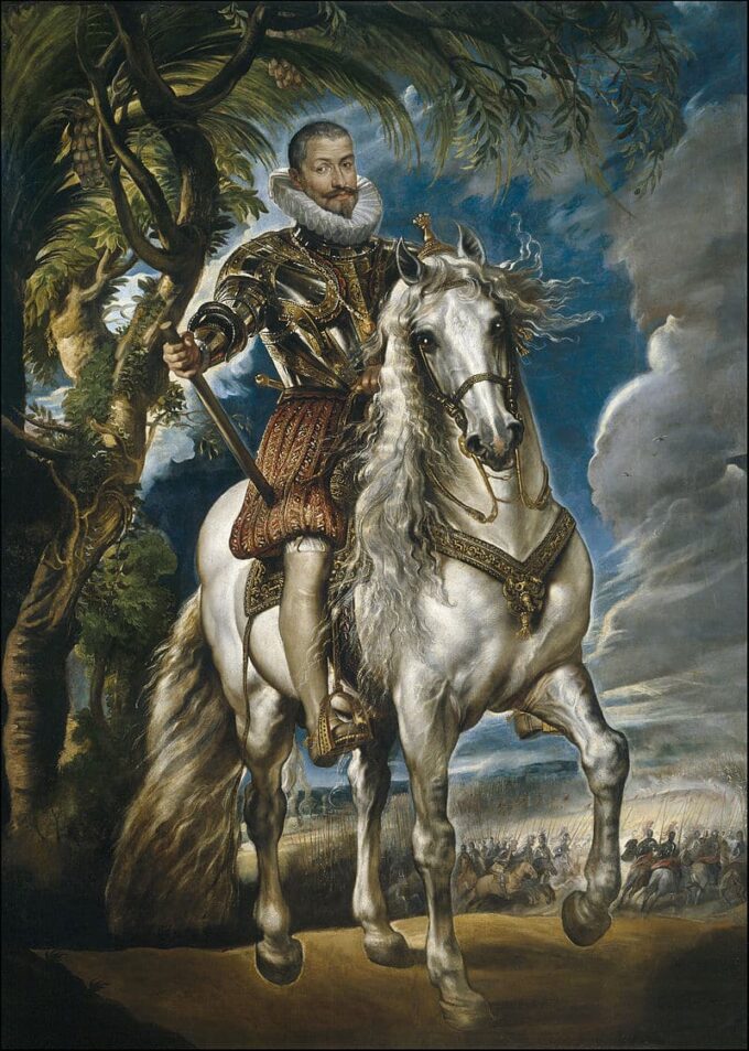 Equestrian Portrait of the Duke of Lerma - Peter Paul Rubens