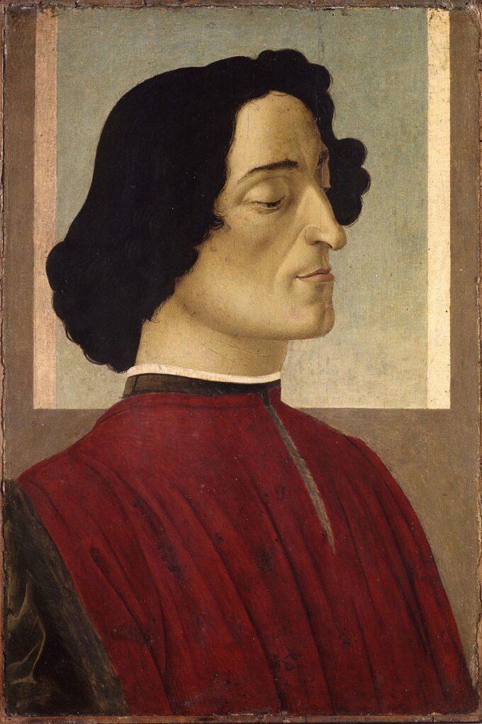 Portrait of Giuliano de' Medici - Sandro Botticelli