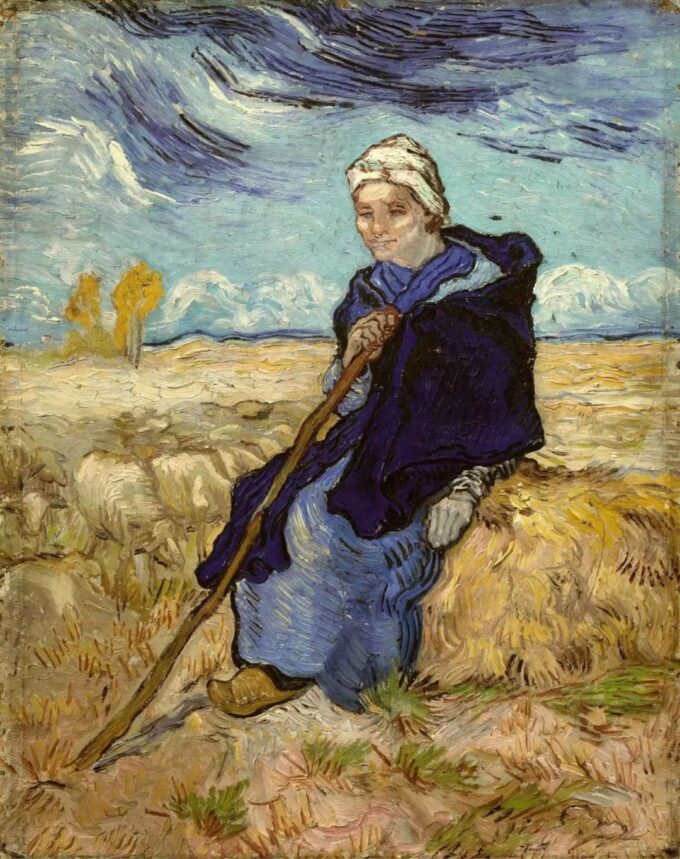 The Shepherdess - Van Gogh