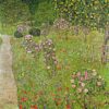 Verger avec des roses - Gustav Klimt - Reproductions de tableaux et peintures haut de gamme