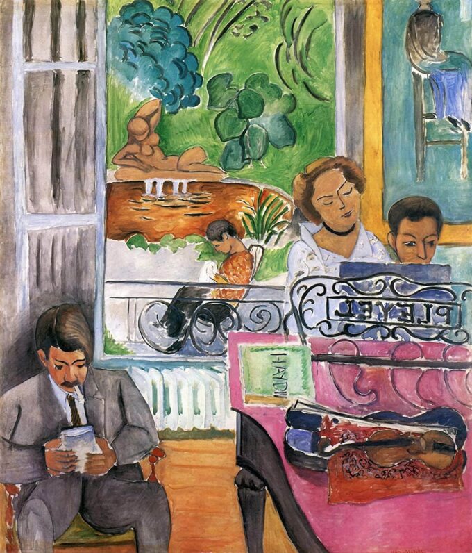 Family Portrait (The Music Lesson) - Matisse