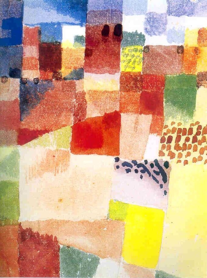 Hamammet Motif – Paul Klee Oil Painting Reproduction