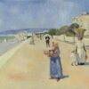 Promenade des Anglais, Nice - Edvard Munch - Reproductions de tableaux et peintures haut de gamme