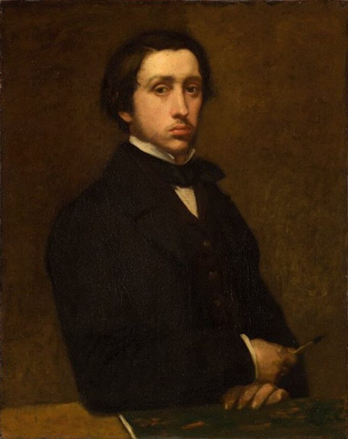 Self-portrait - Edgar Degas