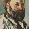 Autoportrait - Paul Cézanne - Reproductions de tableaux et peintures haut de gamme