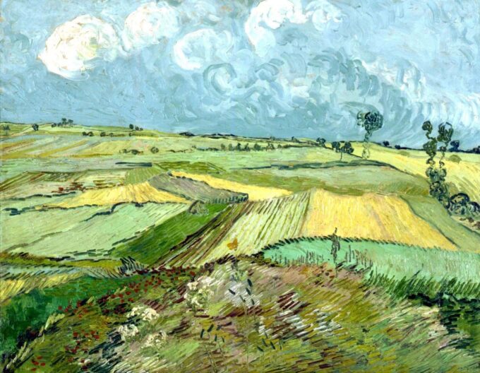 Wheat Fields after the Rain - Van Gogh