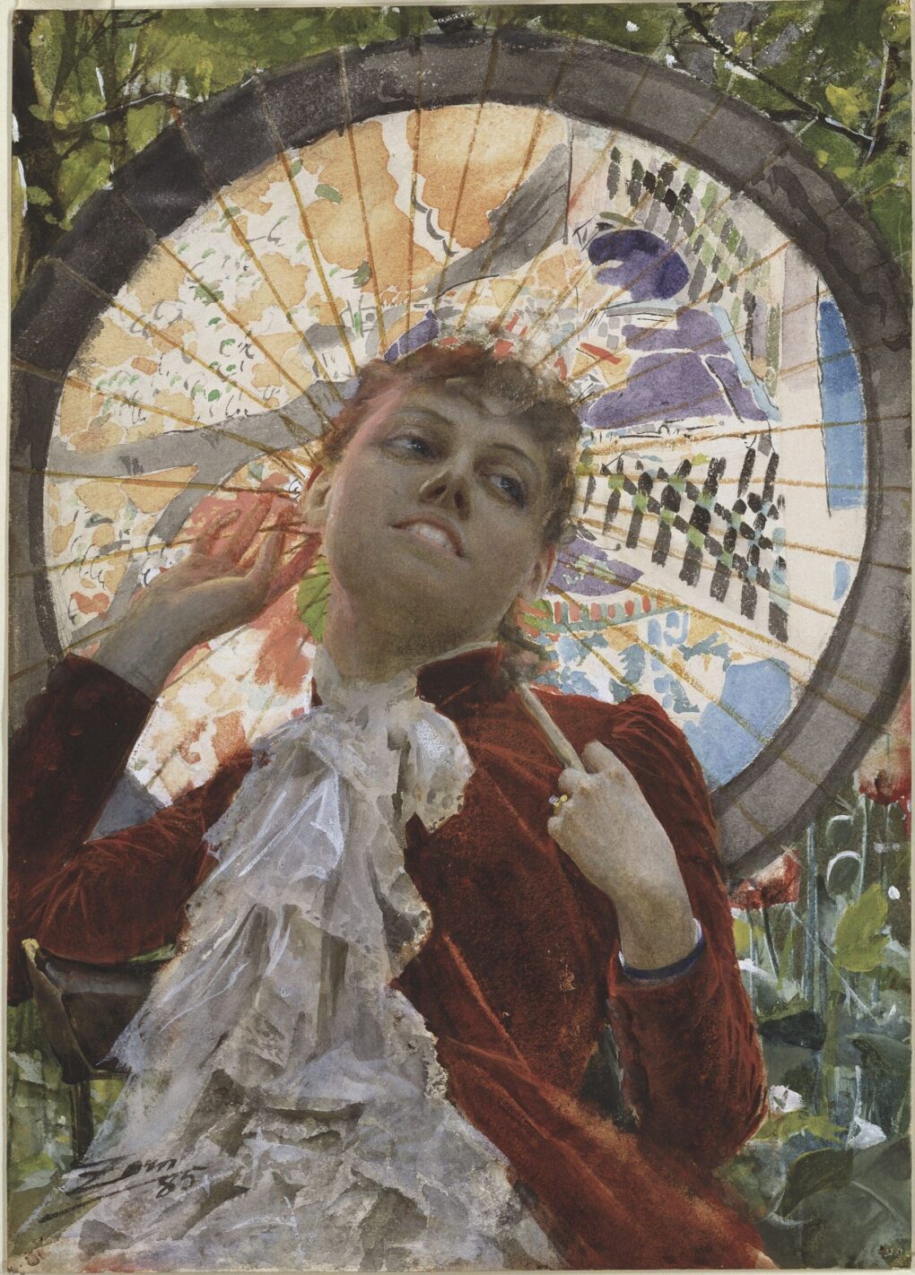 Châteaux dans l'air, 1885 - Anders Zorn - Reproductions de tableaux et peintures haut de gamme