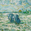 Paysannes en train de creuser - Van Gogh - Reproductions de tableaux et peintures haut de gamme