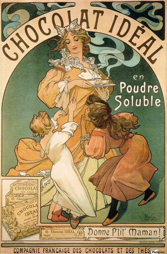 Ideal Chocolate - Mucha