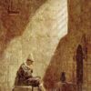 Mercredi des Cendres - Carl Spitzweg - Reproductions de tableaux et peintures haut de gamme