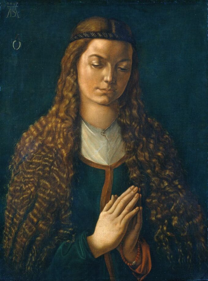 Portrait of Catherine Fuerlegerin - Albrecht Dürer