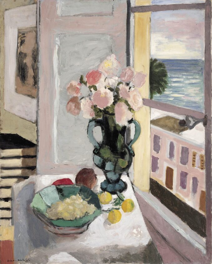 Saffron Roses at the Window - Matisse