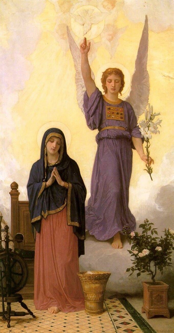 The Annunciation - William Bouguereau