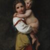 Aller au bain - William Bouguereau - Reproductions de tableaux et peintures haut de gamme