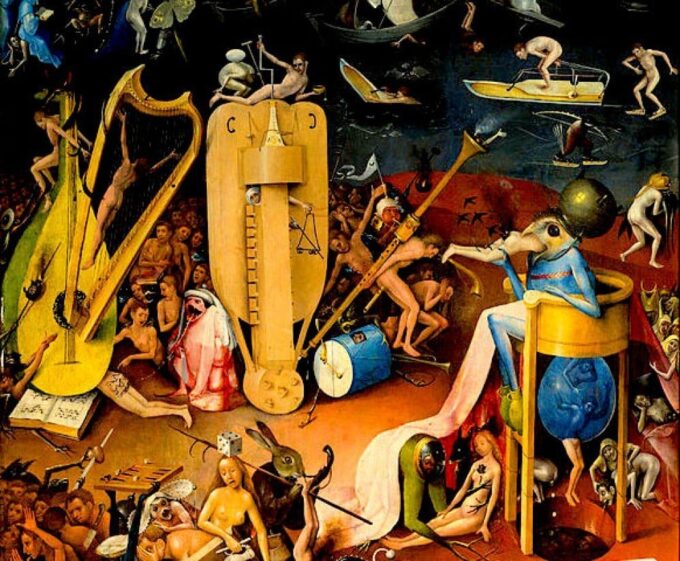 The Garden of Earthly Delights (Hell) 3 - Jérôme Bosch