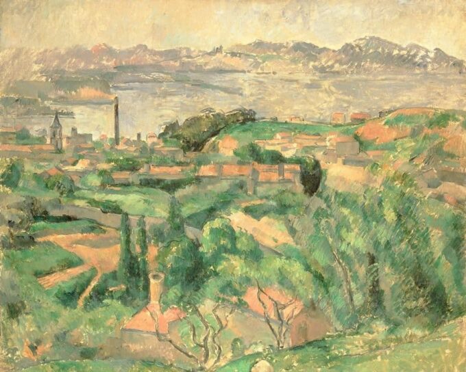 Bay of Marseille - Paul Cézanne