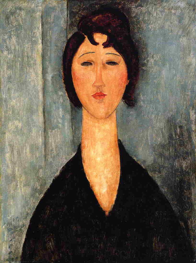 Portrait of a Young Woman II - Amadeo Modigliani