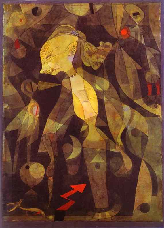 The Adventure of a Young Woman - Paul Klee