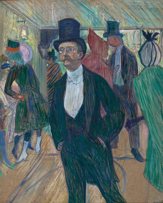 Monsieur Fourcade – Toulouse Lautrec Oil Painting Reproduction