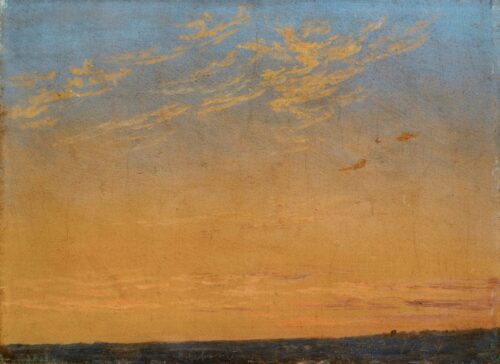 Soir - Caspar David Friedrich - Reproductions de tableaux et peintures haut de gamme