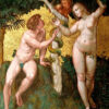 Adam et Eve - Raphaël (peintre) - Reproductions de tableaux et peintures haut de gamme