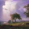 Printemps california - Albert Bierstadt - Reproductions de tableaux et peintures haut de gamme