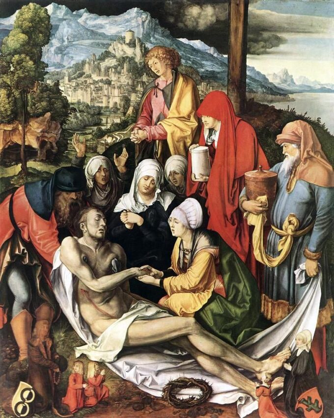 Lamentation of Christ - Albrecht Dürer