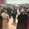 Réception d'Alexandre III - Ilya Repin - Reproductions de tableaux et peintures haut de gamme