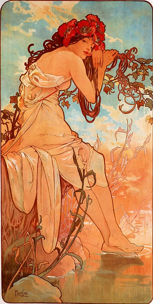 Summer - Mucha