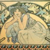 Fleur de cerisier - Mucha - Reproductions de tableaux et peintures haut de gamme