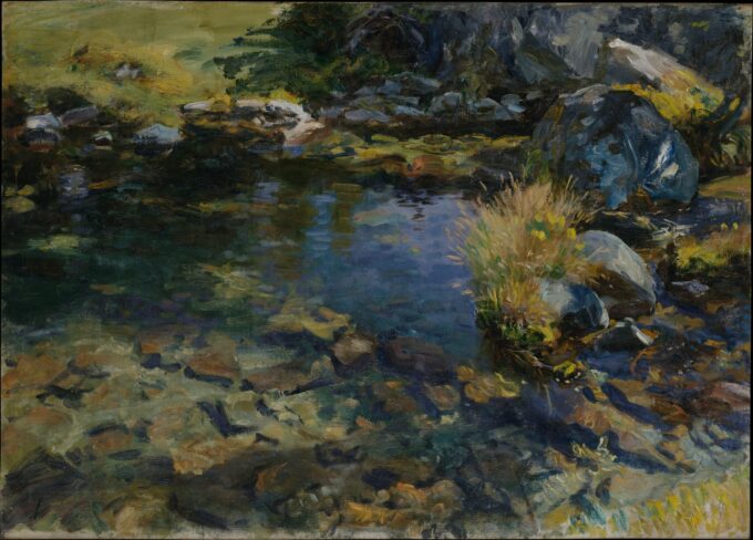 Alpine Pool - John Singer Sargent