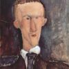 Portrait de Blaise Cendrars - Amedeo Modigliani - Reproductions de tableaux et peintures haut de gamme